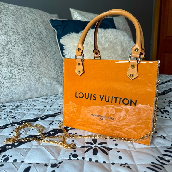 Louis Vuitton Handbags - COPY - COPY - Brand new authentic Louis Vuitton shopping bag tote pvc 9 x 7.5